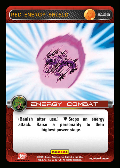 Red Energy Shield